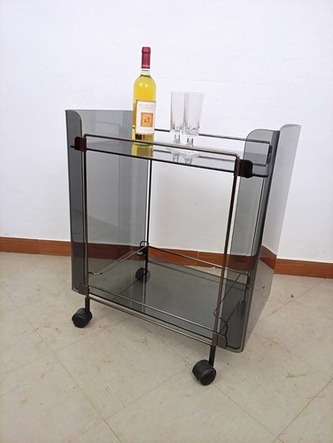 Carrello plexiglass servizio - carrello,