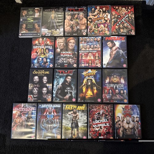 Wwe dvd bundle job lot - dvd, x18