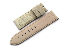 Service Band Officine Panerai Pelle Mohawk Ghiaccio 24/ 22mm Ricambi Orologi New