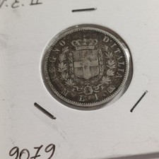 SILVER COIN VITTORIO EMANUELE