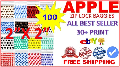 100ct 2020 apple small baggies - 100ct,