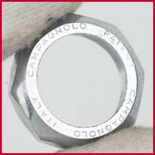 NOS CAMPAGNOLO NUOVO RECORD CUFFIA 1" POLLICI VINTAGE DADO DI BLOCCAGGIO ACCIAIO ITALIANO