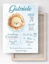 Quadro NASCITA 30x40  bambini