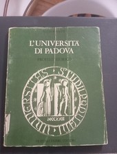 Libro L'università Di Padova 1972