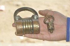 Lucchetto Vintage In Ottone