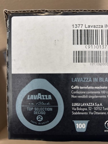 Lavazza black 100 - in,