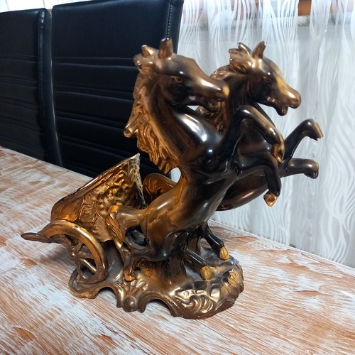 Biga carro romano ceramica - biga,