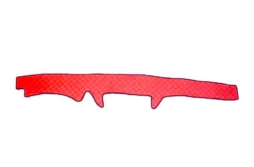 Tappetini cruscotto rosso