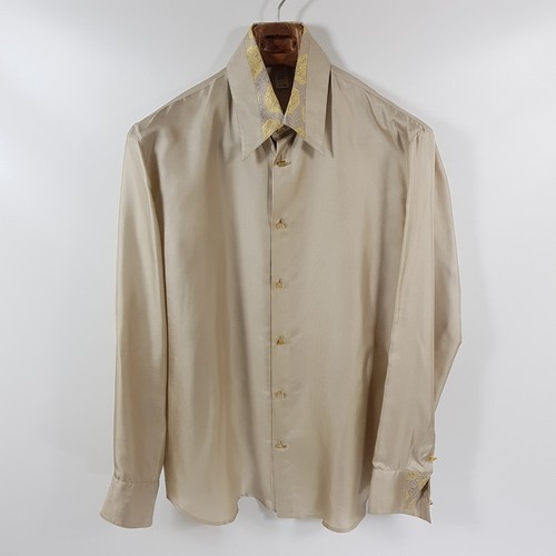 Camicia seta vintage gianni - seta,