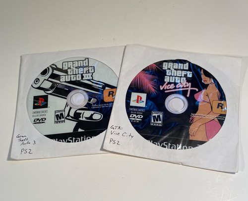 Ps2 grand theft auto vice - theft, 3