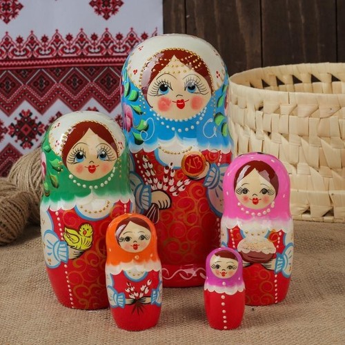 Matrioska pasqua pezzi - 5, 19