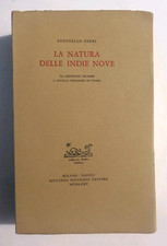 Antonello Gerbi La natura delle Indie nove Ricciardi 1975 viaggi America Colombo