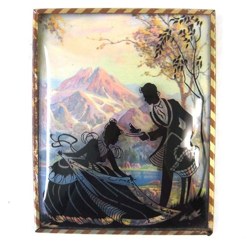 Quadro rovescio sagoma vetro