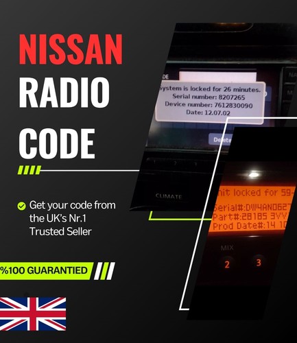 Codice radio nissan - ✅, |