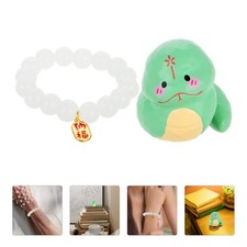  1 Set Simpatica statuetta di serpente con braccialetto Decorazioni di serpente