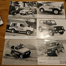 6x 1980s Suzuki Jeep Original