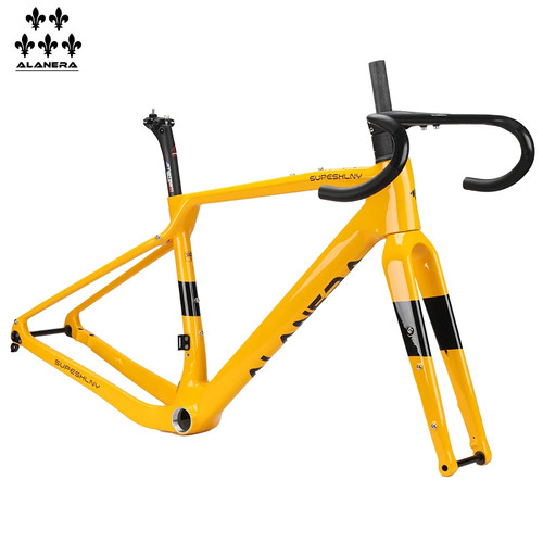 Telaio bici ghiaia - in, fibra