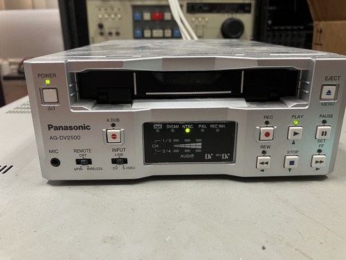 Minidv panasonic dv2500 - minidv, ag-dv2500