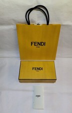 Scatola Fendi per occhiali con libretto busta e nastrinoEMPTY GIFT BOX LUSSO