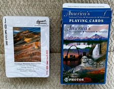 PLAYING CARDS ~ AMERICA’S NATIONAL PARKS ~ MONUMENTS~ COMPLETE SEALED PACK ~ NEW