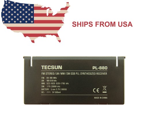 Tecsun 880 - tecsun, (nero)