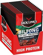 Biltong Original - Snack proteico a base di carne secca di manzo, senza glutine,