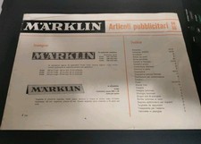 Raro Catalogo Marklin Per