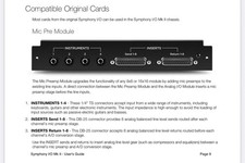 RARO - Apogee Symphony Mic pre