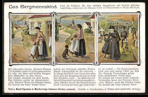 Litografia minatore la - il,