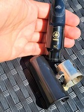 YAMAHA ALTO SAXOPHONE MOUTHPIECE + LIGAT + CAP/BOCCHINO SAX  CONTRALTO COMPLETO