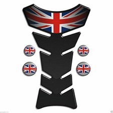 TANKPAD PARASERBATOIO COMPATIBILE CON MOTO Triumph U.K. Union Jack Flag