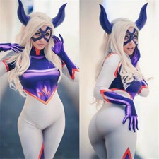 Costume cosplay My Hero Academia Mt.Lady donna anime tuta body Halloween