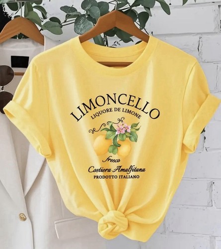 Shirt donna gialla - gialla, manica