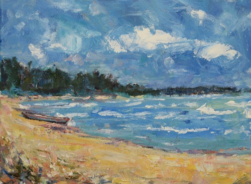 Art orig dipinto olio - dipinto,