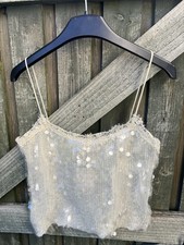 Top donna Zara scintillante