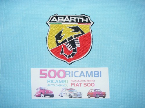 Fiat 500 stemma patch toppa - fiat,