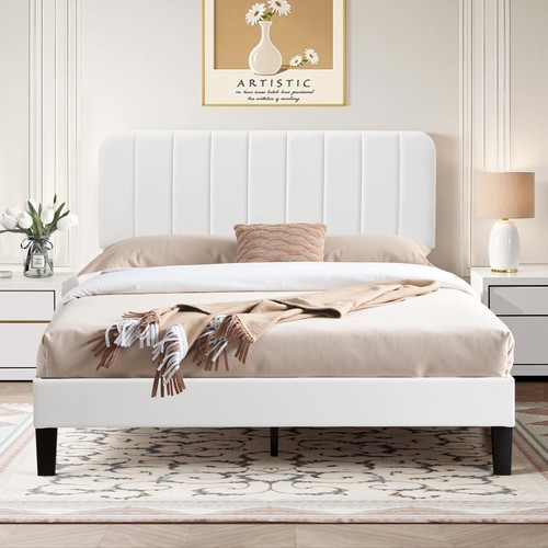 Letto matrimoniale imbottito