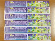 Lotto di 7 cartine originali