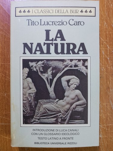 Bur rizzoli lucrezio la - bur, rizzoli,