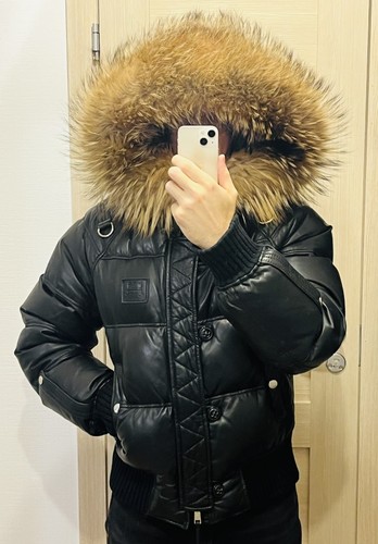 Dsquared2 giacca pelle uomo - dsquared2,