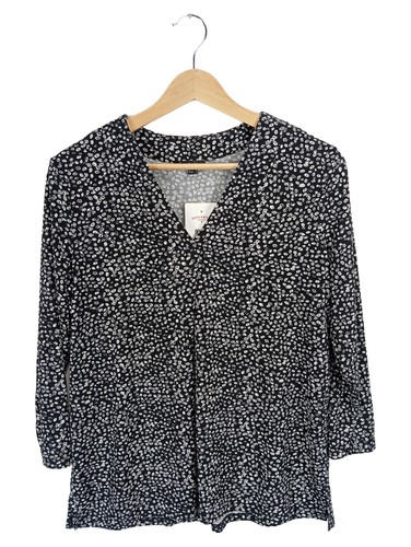 Iwie camicetta donna nera pois - camicetta,