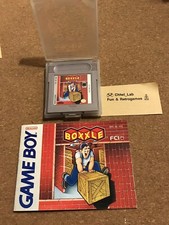 Boxxle USA Game Boy Nintendo Retrogame SOLO CARTUCCIA E MANUALE ORIGINALI Rare