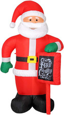 Babbo Natale Gonfiabile Con