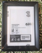 Cornice portafoto nera mai