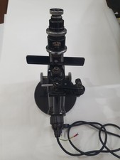 MICROSCOPIO Vintage Carl Zeiss Jena 4710 PARTI Mancanti? 