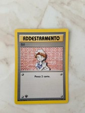 Carta Pokemon Bill (Addestramento) set Base PRIMA EDIZIONE 91/102 ITA