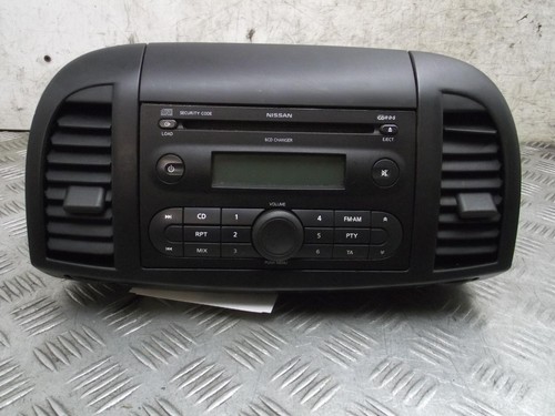 Nissan micra radio stereo - micra, 6cd