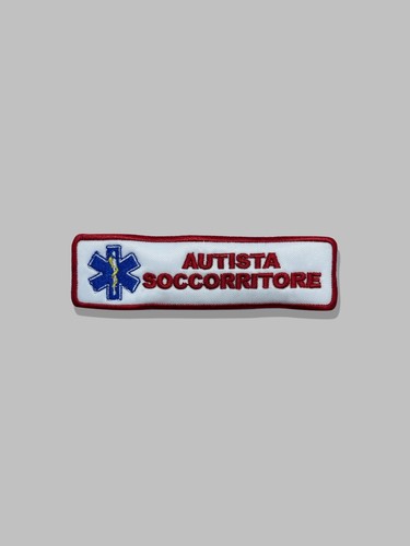 Patch personalizzata autista - patch,