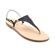 Sandali da Donna Artigianali in cuoio infradito bassi Capri Positano capresi 38