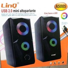 Casse Altoparlanti Stereo Usb
